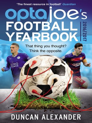 cover image of OptaJoe's Football Yearbook 2016